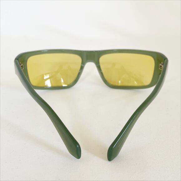Off-White Men’s Bologna Sunglasses in 5518 Sage Green  Sunglasses NIB - Picture 13 of 16